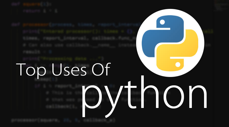 Top Uses Of Python