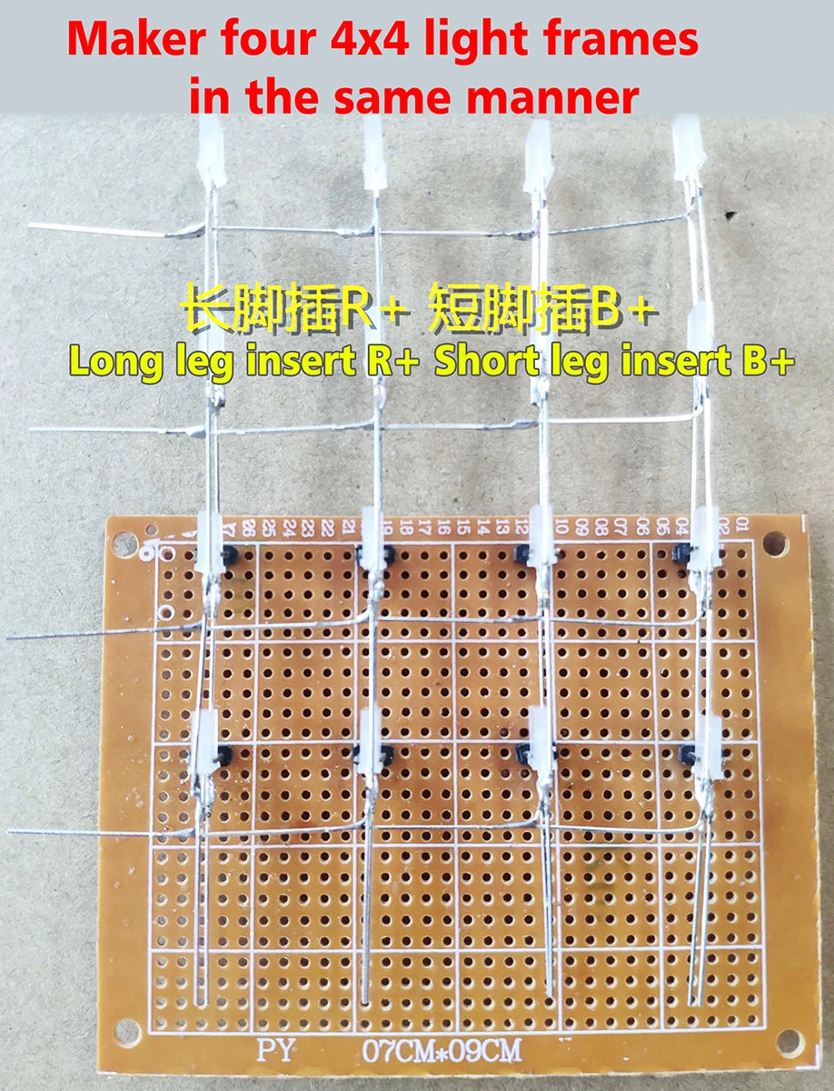 Solder LED group