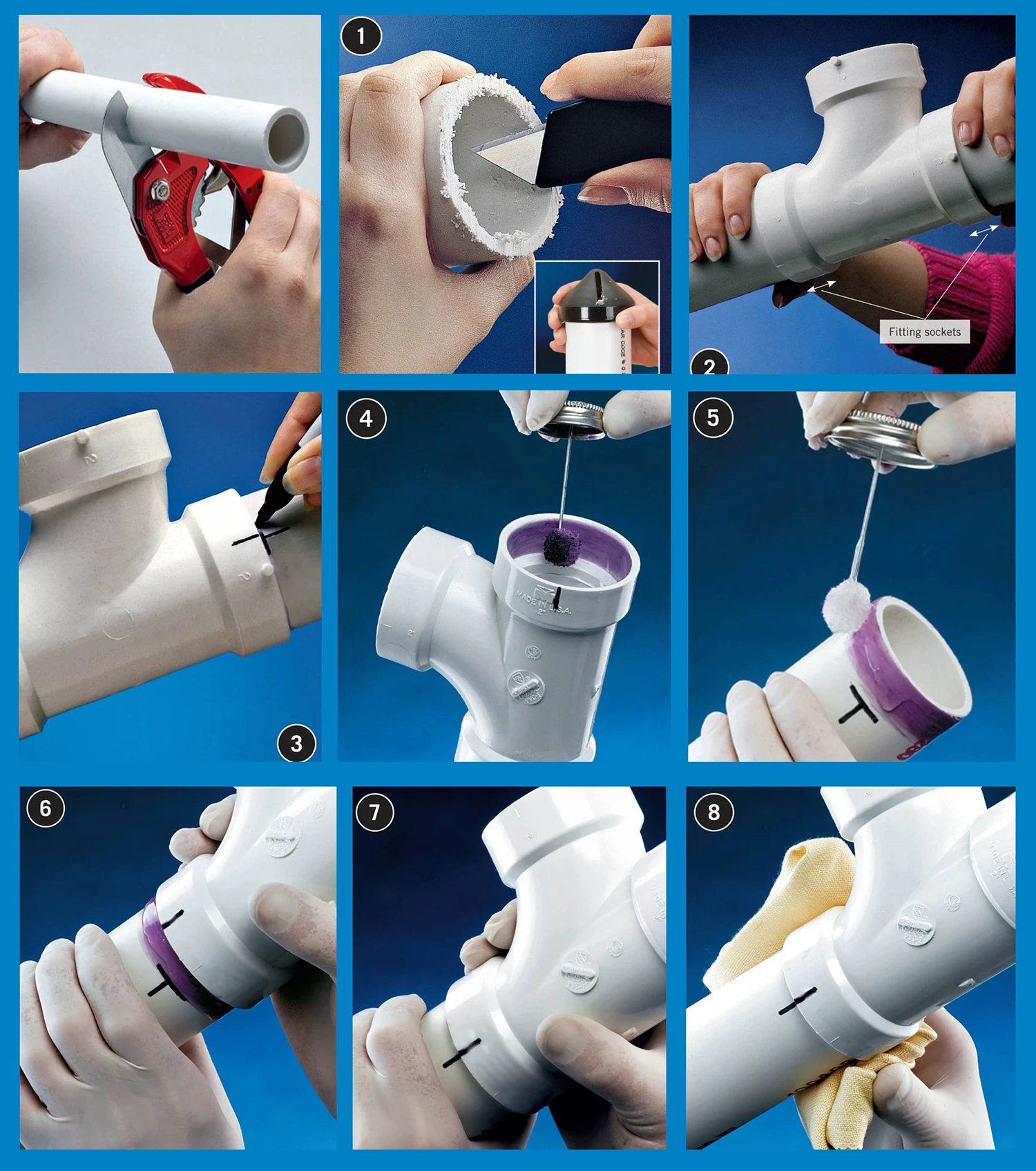 PVC Install Step by step PVC Install Step by step