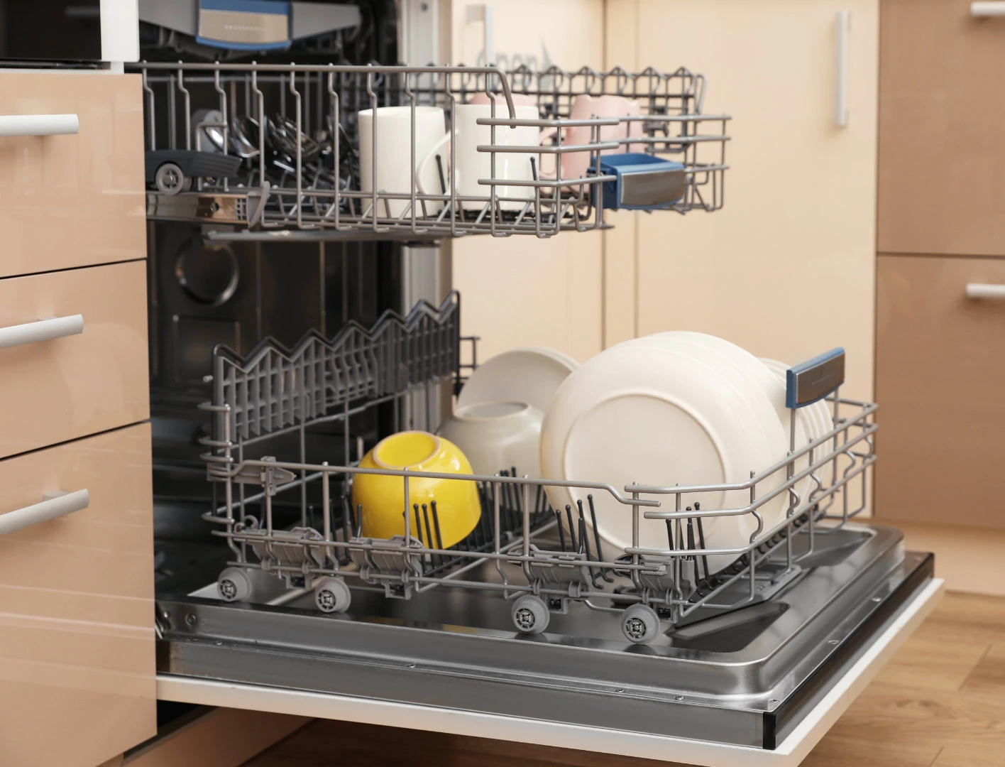 Remove an old dishwasher