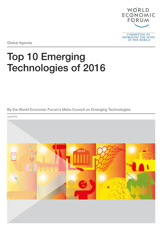 Top 10 Emerging Technologies of 201
