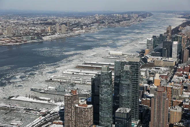 Hudson River Icy 2026 Hudson River Icy 2026